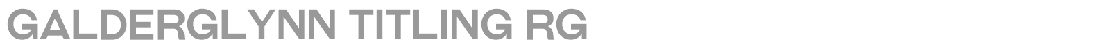 Galderglynn Esquire font preview